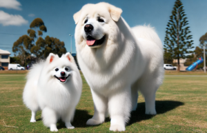 サモエドと似てる犬はいる？日本スピッツとグレートピレニーズとの違い